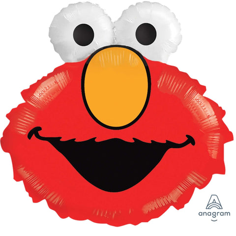 Elmo Balloons - 20 IN - Sesame Street Licensed - Elmo Head Red