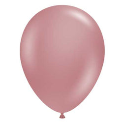 11 inch canyon rose pink latex balloons