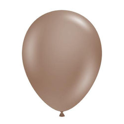 11 Inch Cocoa Dark brown latex balloons