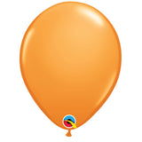 11 inch Qualatex orange latex balloons