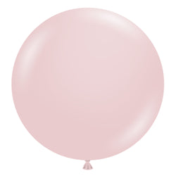 17 inch tuftex cameo pink blush latex balloons