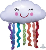 Rainbow Cloud Balloon 30 IN