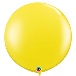 Citrine Yellow 36 INCH (90cm) Round Latex Balloons Qualatex