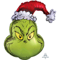 Grinch: How The Grinch Stole Christmas Foil Balloon 29 IN (73 cm)