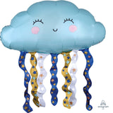 Blue Stars  Cloud Balloon 30 IN