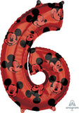 Mickey Mouse Red Number 2 Balloon | Licensed