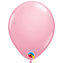 5 inch pink latex balloons qualatex