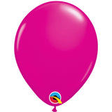 5 inch wild berry pink latex balloons qualatex