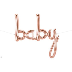 rose gold baby balloon northstar balloons