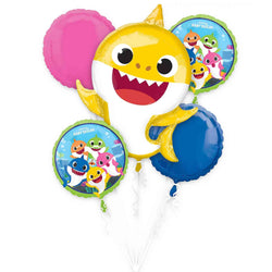 Set 5 Baby Shark Balloon Bouquet