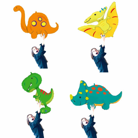 Cuddly Dinosaur Balloons | Brontosaurus | Pterodactyl | Tyrannosaurus | Triceratops.