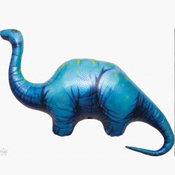 Dinosaur Balloons - Apatosaurus Blue