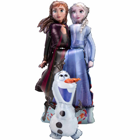 Frozen Balloon Decorations - Elsa, Anna & Olaf - Airwalker 58 IN - Licensed