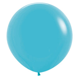 36 inch caribbean blue latex balloon