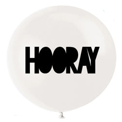 Hooray latex balloon