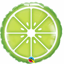 Green Lime Balloon 18 Inch Fruit