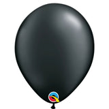 Black Onyx Pearl 11 IN (28cm) Round Latex Balloons Package 10