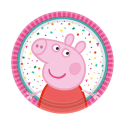 7 Inch Peppa Pig Party Paper Dessert Plates