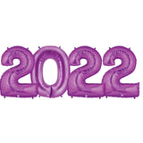 2022 Number Balloons | Small 14 INCH | 14 Colors