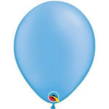 11 inch neon blue latex balloons package 10