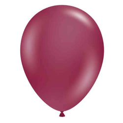 5 inch sangria red latex balloons