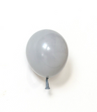 Gray 5 IN (13cm) Round Qualatex Latex Balloons Package 10 Qualatex