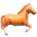 Tan Horse Balloon 42 Inch Foil Mylar