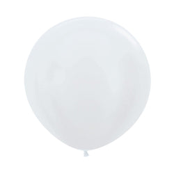 White Latex Balloons - 24 IN Latex