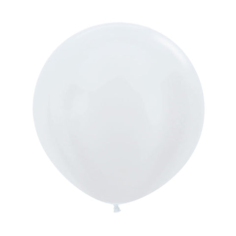 White Latex Balloons - 24 IN Latex