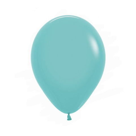 Robins Egg Aquamarine Blue Latex Balloons in 12 Inch