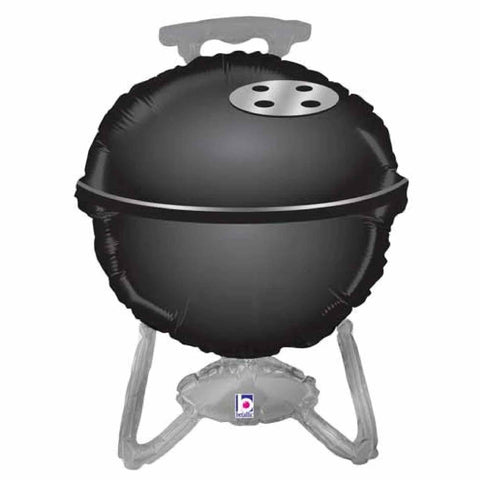 Black BBQ Grill Foil Balloon 32 INCH