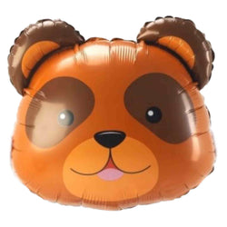 smiley face bear head balloon 29 Inch