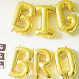 BIG BRO Balloon Banner | Rose Gold | Gold | Pink | Blue