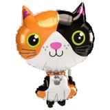 Calico Party Cat Foil Balloons | 21 INCH