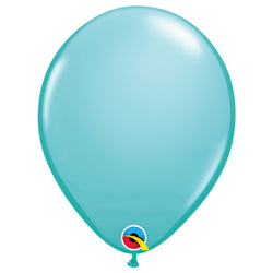 11 Inch Caribbean Blue Latex Balloons  Package 10