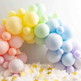 Chalk Layered Latex Balloons