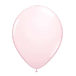 Pink chalk matte latex balloons