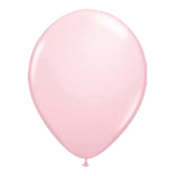 Rose Pink chalk matte latex balloons