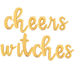 Cheers Witches Balloon Banner