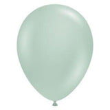 Empower mint green latex balloons in 11 inch size by Tuftex