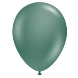 5 inch mini evergreen green latex balloons