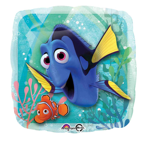 Finding dori and nemo square foil balloon