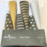 Glitter Party Horns | Package 6