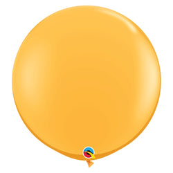 Goldenrod 36 INCH (90cm) Round Latex Balloons Qualatex