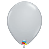 Gray 11 IN (28cm) Round Latex Balloons Package 10 Qualatex