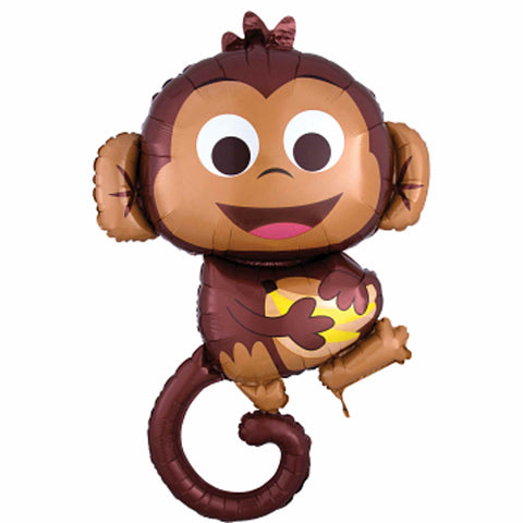 Happy Monkey Balloon with Bananas by Anagram