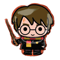 24 Inch Harry Potter Balloon design has Harry Potter holding a wand and features his trademark lightening bolt scar on his forehead! 