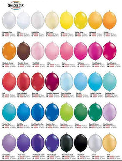 LINK Latex Balloons 12 IN (30cm) Package 10