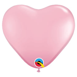 Pink Heart Latex Balloons in large 36 INCH