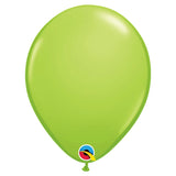 Lime Green 11 IN (28cm) Round Latex Balloons Package 10 Qualatex